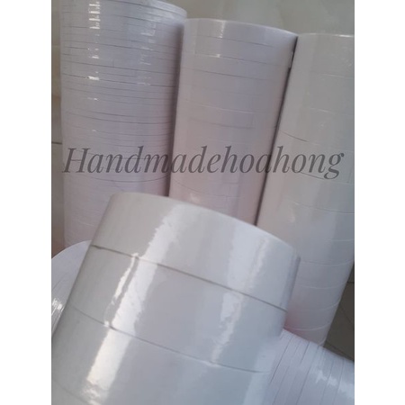 1 CUỘN BĂNG KEO 2 MẶT, NHIỀU SIZE - VĂN PHÒNG PHẨM