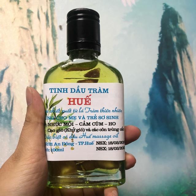 Tinh dầu tràm Huế 1 chai 100 ml có sẵn