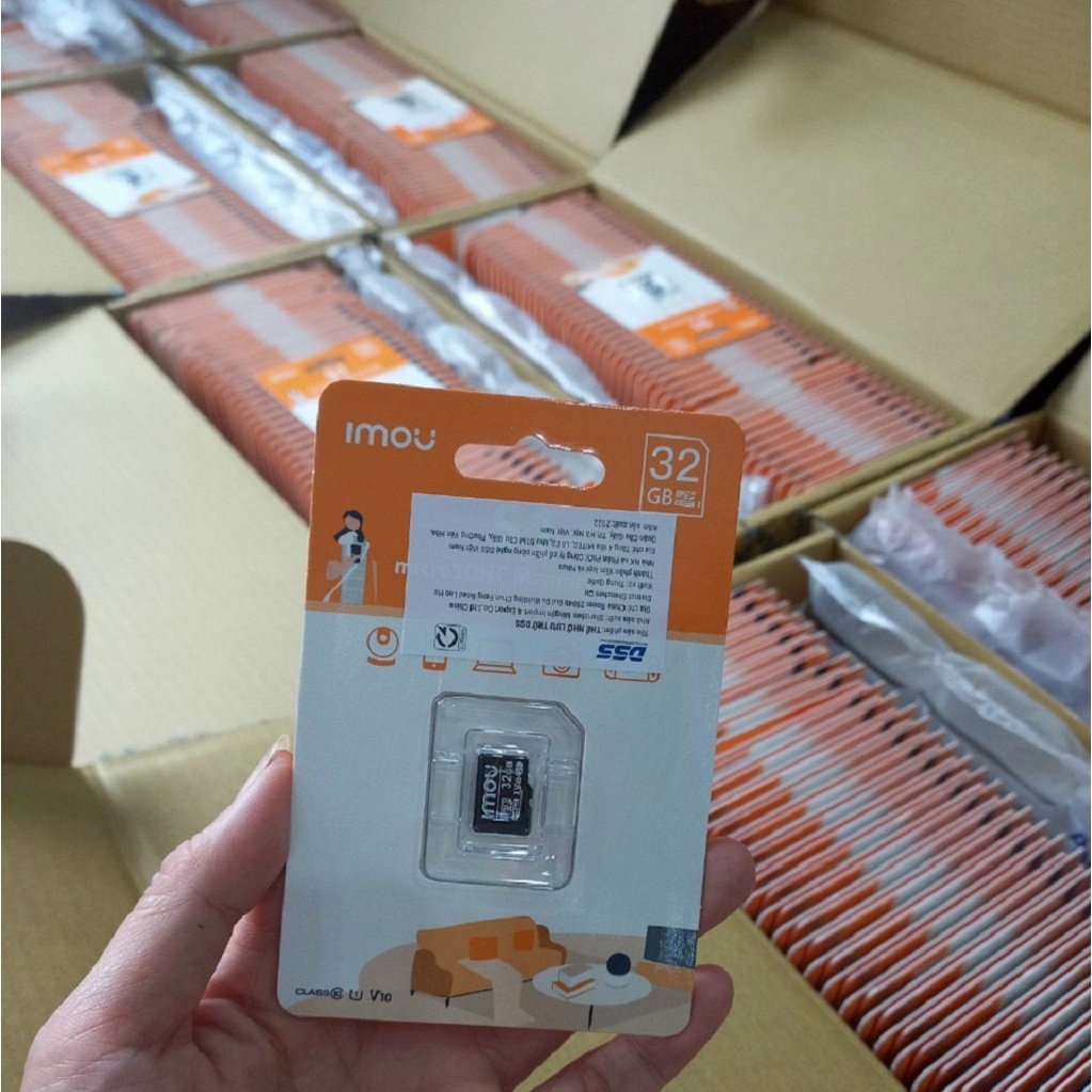 Thẻ nhớ 32GB 64GB 128GB MicroSD,Thẻ nhớ IMOU 32GB ST2-32-S1 đọc 95Mb/s,Thẻ nhớ DSS 32Gb P500-32 – Hàng chính hãng BH 24T