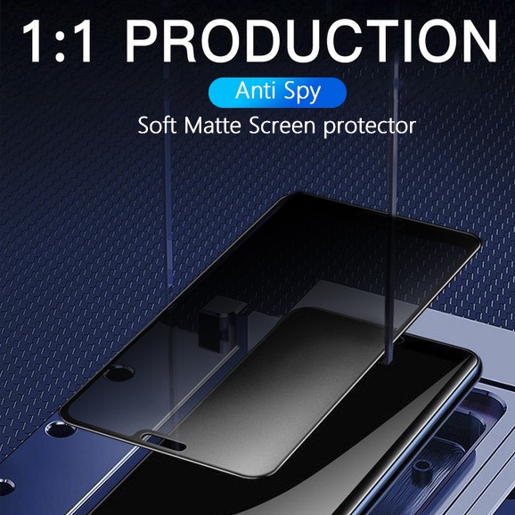 Kính cường lực chống nhìn trộm chống bám vân tay dẻo Cho OPPO A5S A12 A31 A15 A15S A16K A16E A33 A52 A53 A54 A55 A74 A76 A91 A92 A93 A9 A95 F9 F11 Pro Reno 3 4 5 5F 6 7