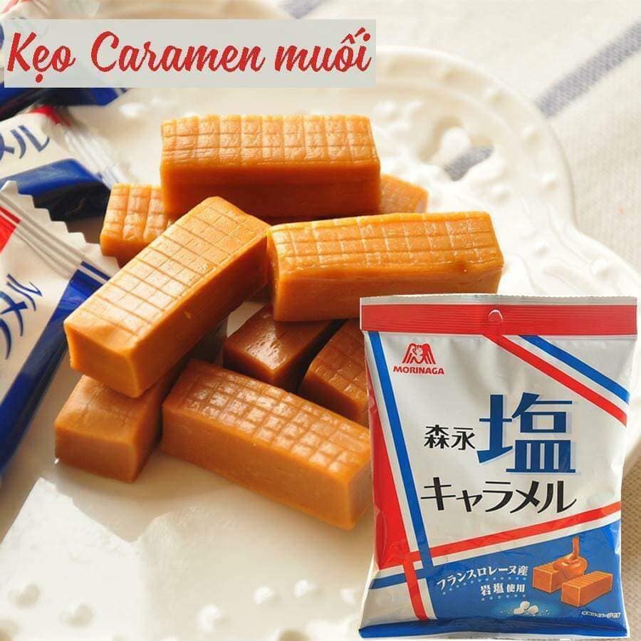 KẸO CARAMEN MUỐI MORINAGA NHẬT BẢN- DATE T09/2022