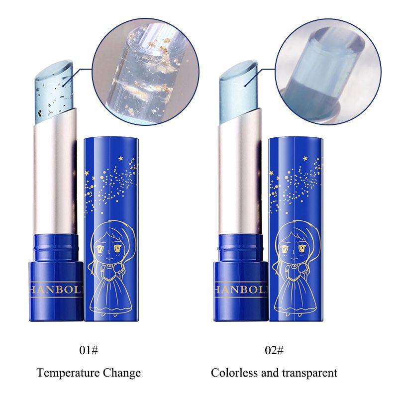 [Hàng mới về] Son dưỡng môi hỗ trợ chống nứt nẻ dưỡng ẩm giảm nếp nhăn thay đổi màu theo nhiệt độ độc đáo | BigBuy360 - bigbuy360.vn