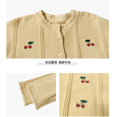 Áo Khoác Cardigan Cổ Chữ V Phong Cách Hàn Quốc Thời Trang Nữ | BigBuy360 - bigbuy360.vn