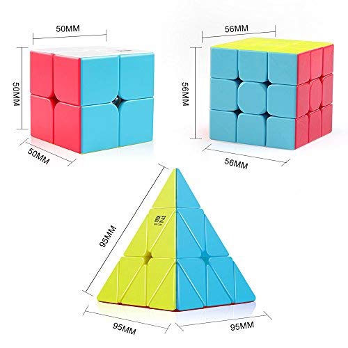 Khối Rubik Kim Tự Tháp 3x3 Qidi S 2x2