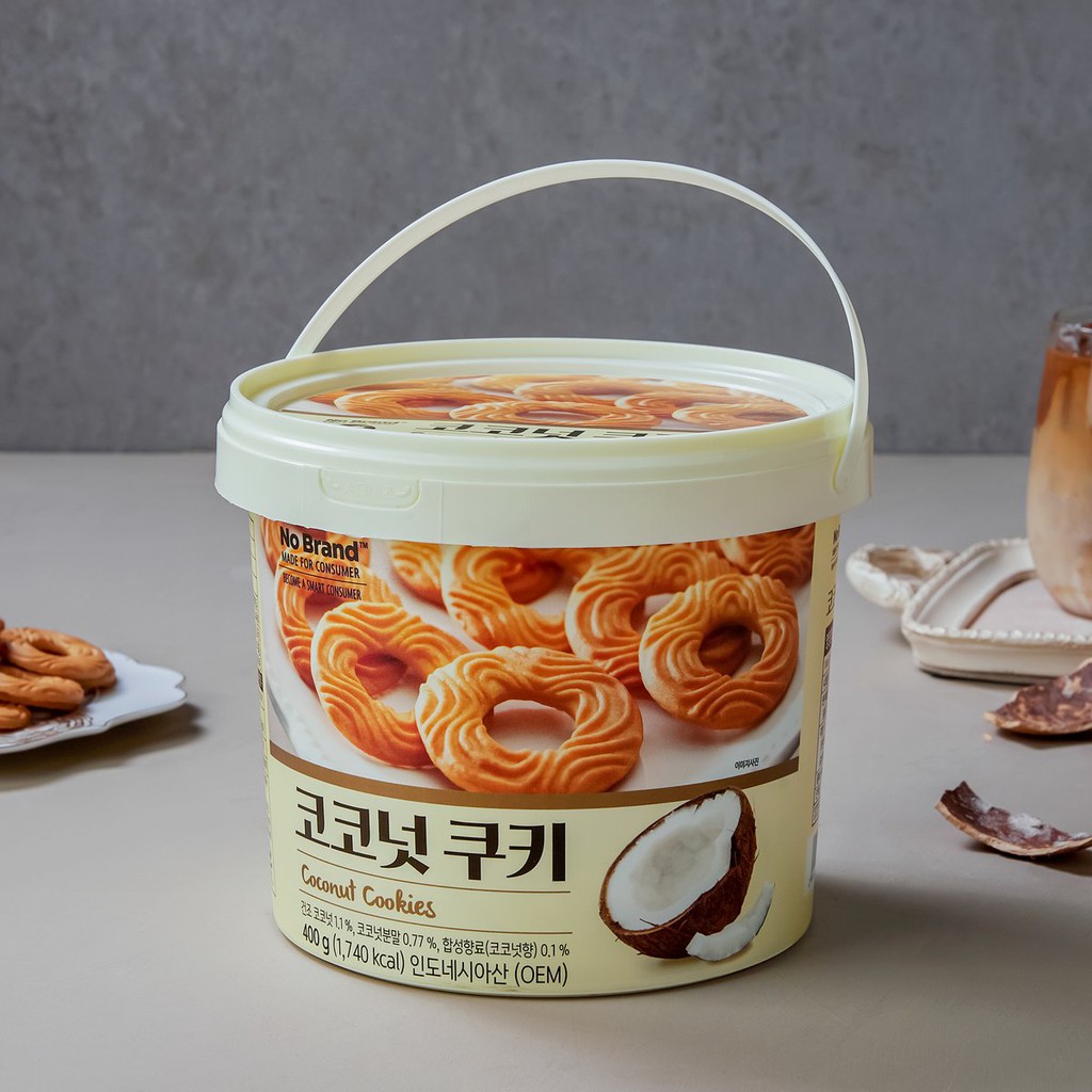 Bánh Quy Xô Vị Dừa No Brand Hũ 400G