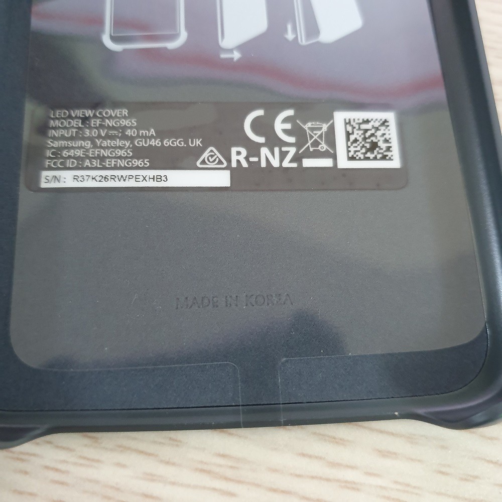 Bao da S9 Plus Led View chính hãng