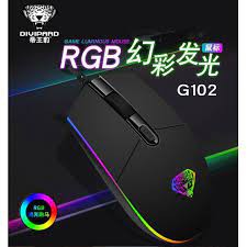 Chuột Gaming DIVIPARD G102 Led RGB DPI 2400-  Phù Hợp Cho Game Thủ và Văn Phòng