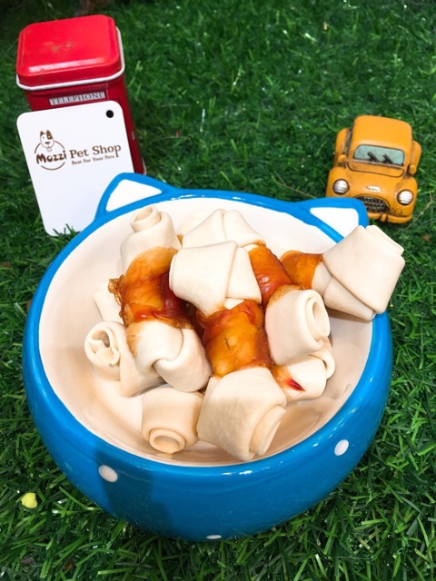 Milky Chew Gà bọc xương sữa dê mềm cho chó