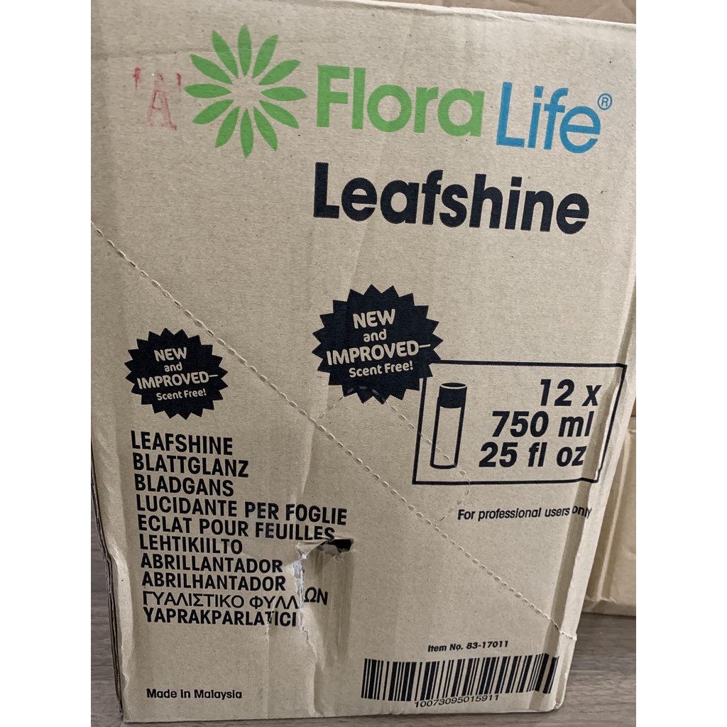 Bóng Lá Floralife Leafshine từ Mỹ - Bình xịt bóng lá 750ml hàng chính hãng