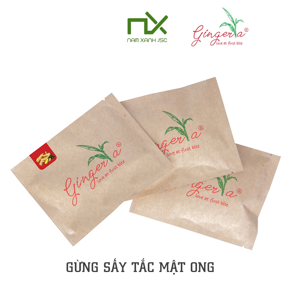 Gừng sấy tắc mật ong- Gừng quất mật ong chua ngọt Nam Xanh