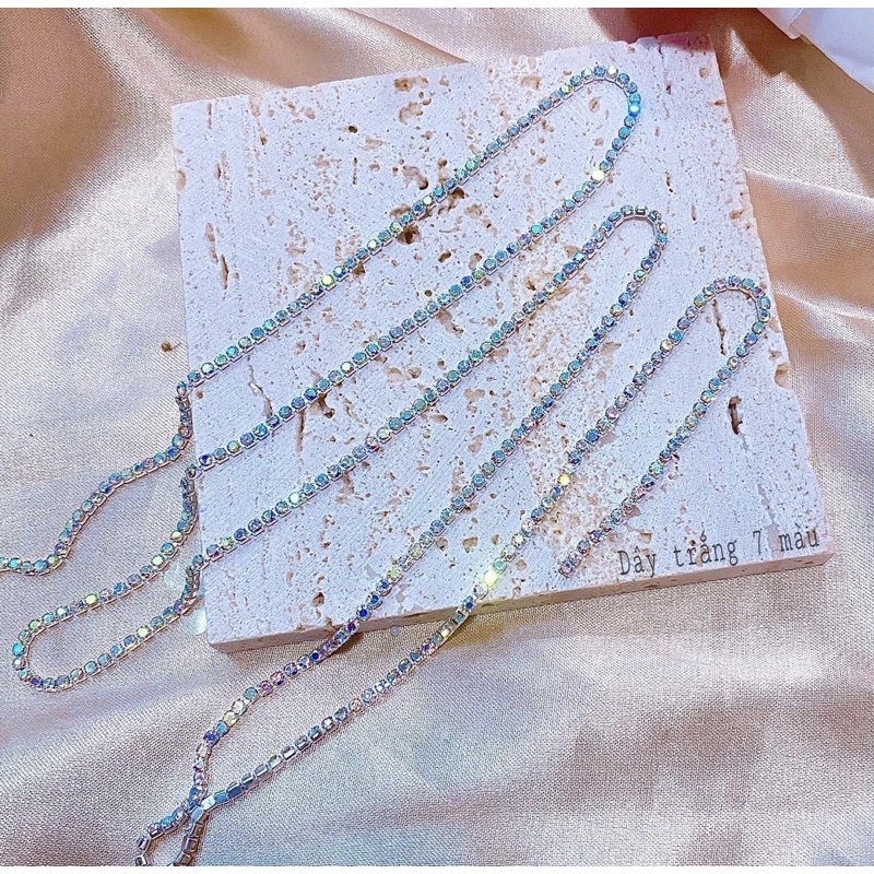 Dây xích đá,Dây Đá Viền Móng Trang Trí Nail-Phụ Kiện Nail