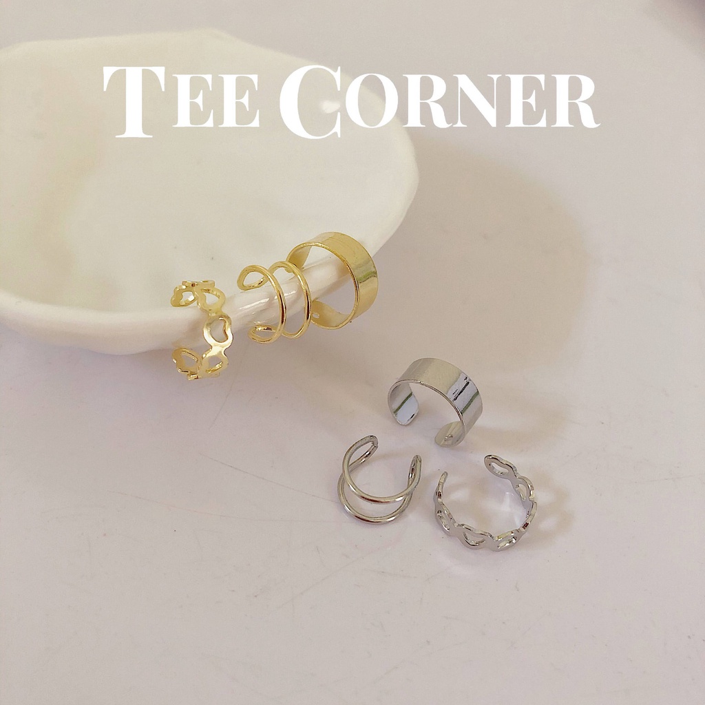 Khuyên Tai Kẹp Vành Cá Tính