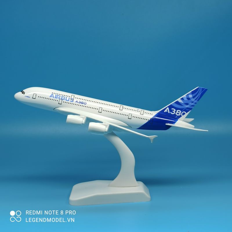 Mô hình máy bay Airbus A380 20cm