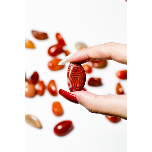 ĐÁ THANH TẨY SARDONYX RUNG BÓNG TỰ NHIÊN