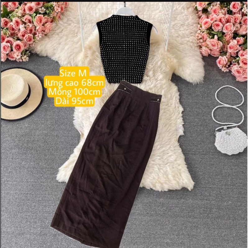 Chân váy dài 045