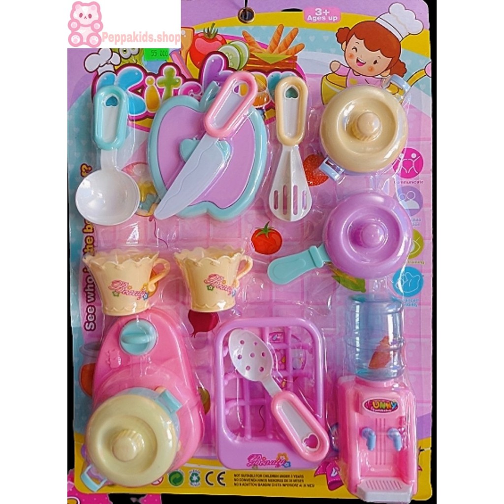 Vỉ đồ chơi nhà bếp nấu ăn | ĐỒ CHƠI CHO BÉ|