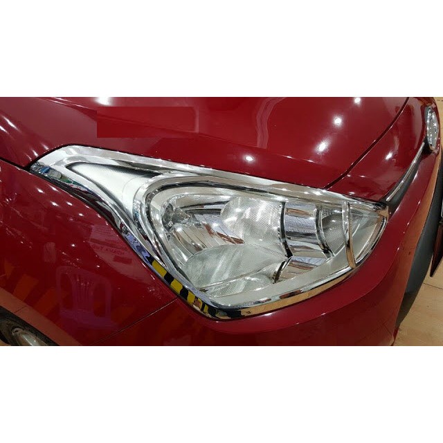 Ốp Viền Đèn Pha Hậu Xe Grand I10 Sedan đời 2014 đến 2020