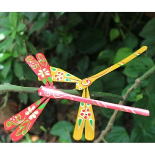 Chuồn chuồn tre vẽ (12x12cm)
