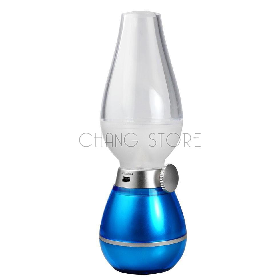 Đèn Dầu Cảm Ứng, Đèn Thờ Cảm Ứng Điện Tử LED Thổi Bật Tắt Thông Minh