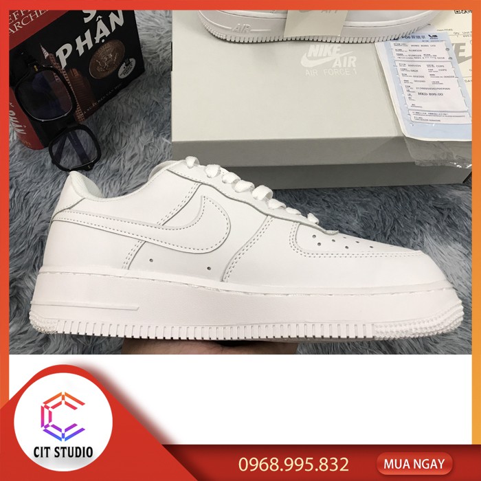 [Ảnh thật] Giày sneaker trắng AF1 [hỗ trợ đổi trả] | BigBuy360 - bigbuy360.vn