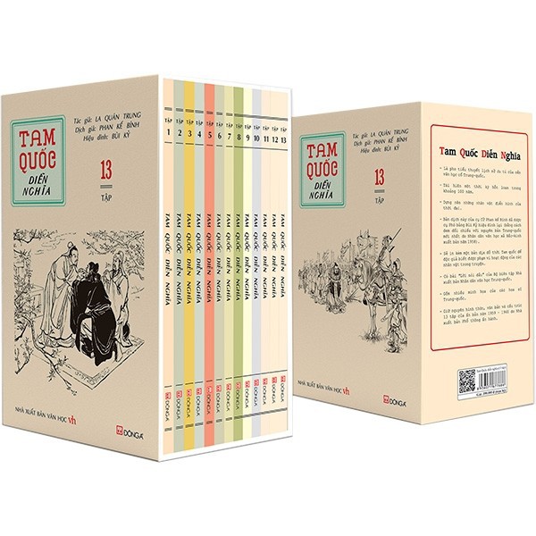 Sách - Tam Quốc Diễn Nghĩa (Trọn Bộ 13 Tập) - Boxset