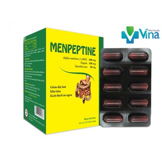 Men tiêu hóa Menpeptine - gairm đầy hơi, khó tiêu, kích thích ăn ngon