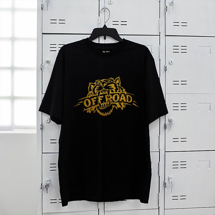Áo thun tay lỡ unisex nam nữ OFFROAD form rộng dáng xuông chất mịn áo thun oversize basic