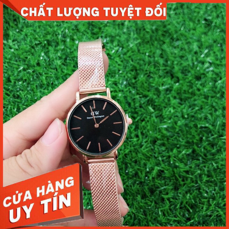 Đồng hồ cặp đôi DW dây lưới thép trẻ trung sang trọng thiết kế nhỏ gọn đường nết tinh sảo thương hiệu đẳng cấp