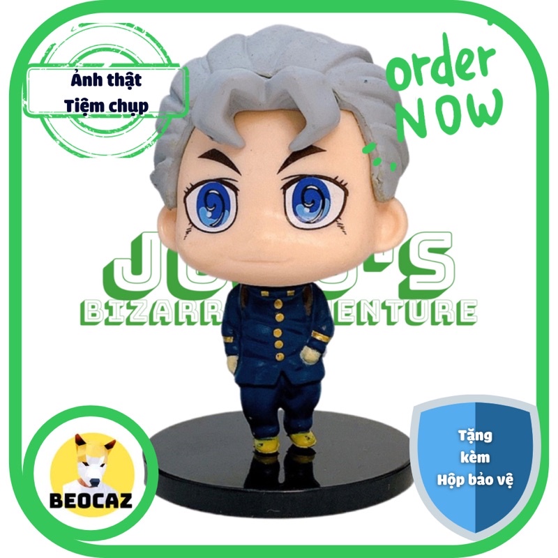 [Tặng Hộp Bảo Vệ] Set Mô hình nhân vật Jojo's Bizarre Adventure Cuộc Phiêu Lưu Bí Ẩn dễ thương Jotaro Josuke Koichi