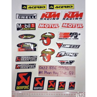 Tem -Sticker in nổi