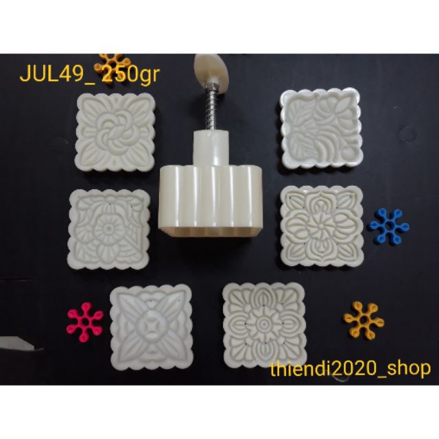 JUL49_ Khuôn bánh trung thu_ 6 kiểu_150GR_ 200gr~250gr