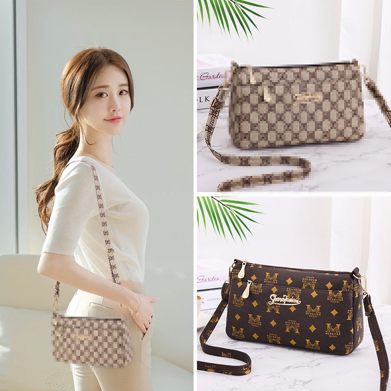 Túi Đeo Chéo Đựng Điện Thoại Sức Chứa Lớn Thời Trang Phong Cách Hàn Quốc Cho Phụ Nữ Lớn Tuổi