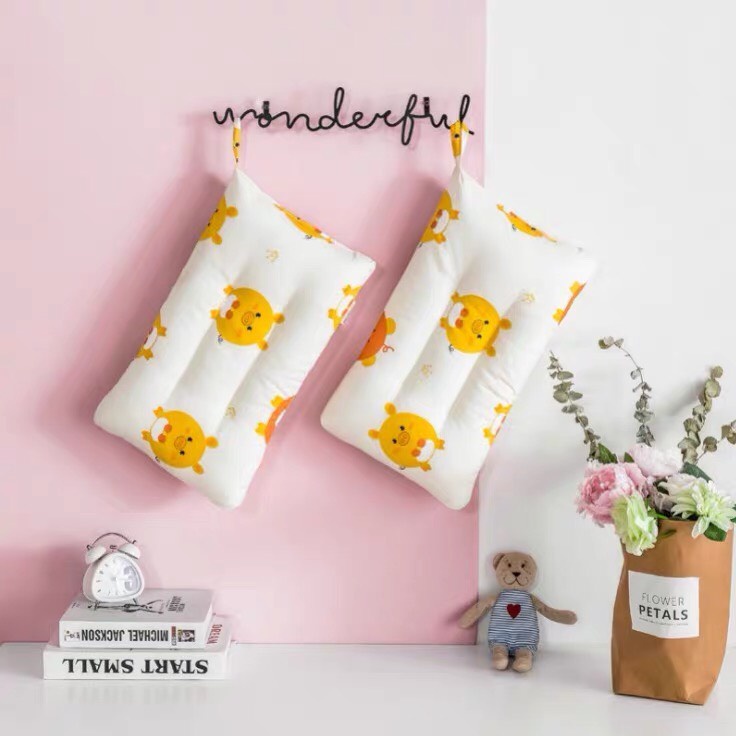 Gối Cho Bé  Gối Massage 3 Rãnh Organic Chống Mỏi Cho Bé Ngủ Ngon