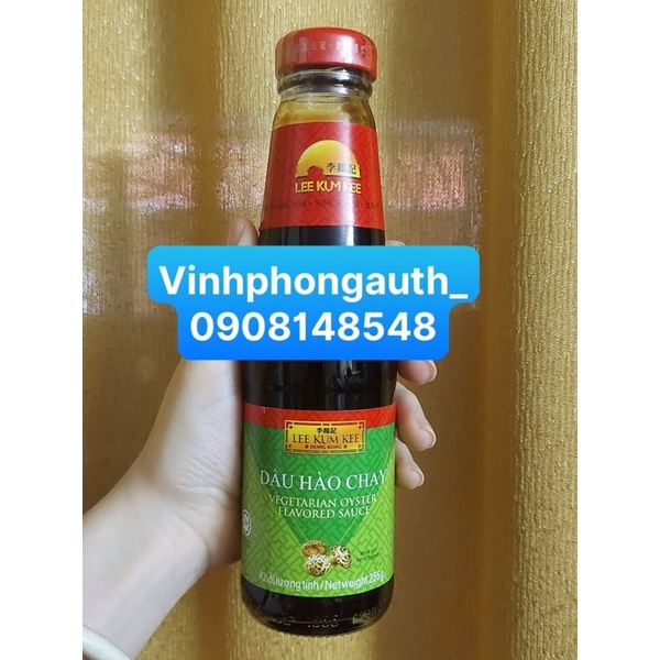 DẦU HÀO CHAY LEE KUM KEE 255G - VEGETARIAN OYSTER FLAVOURED SAUCE