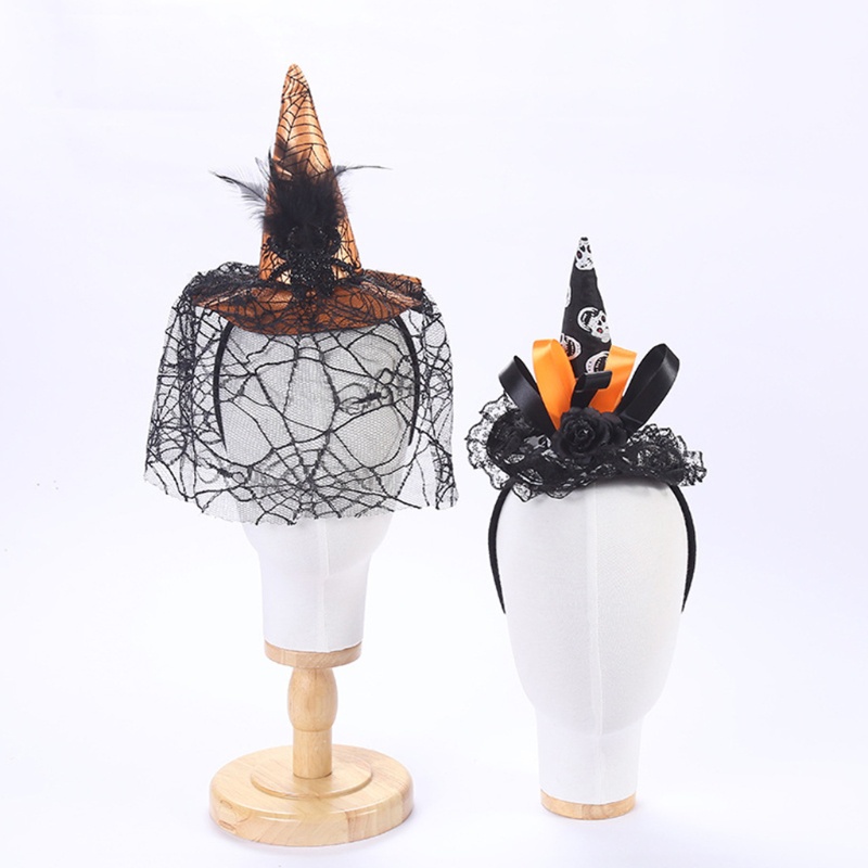 Băng Đô Mũ Phù Thủy Hóa Trang Halloween 10MK