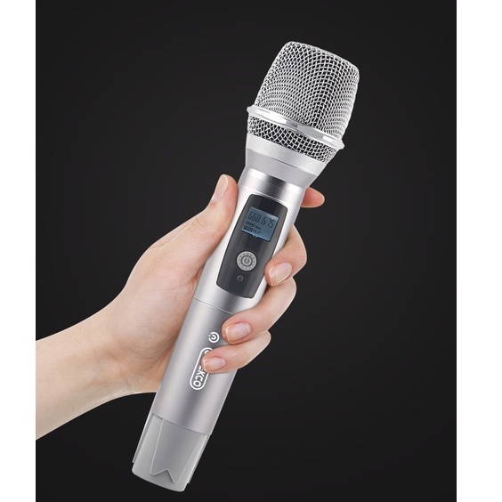 [BẮT SÓNG 80M] Bộ micro Ontekco U19 hát karaoke chuyên nghiệp, chất liệu thép cao cấp bảo hành 24 tháng