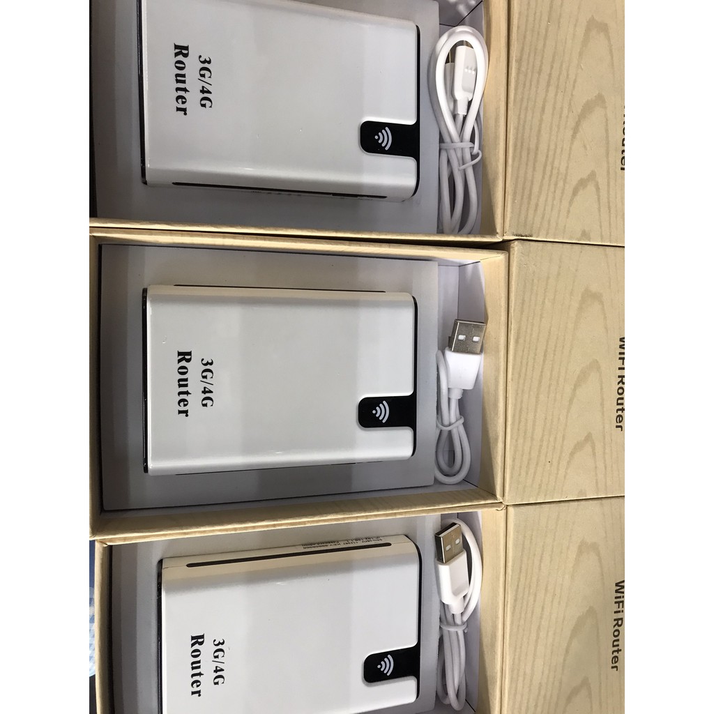 Bộ phát wifi từ sim 3G, 4G kiêm pin sạc dự phòng 7800 mAh ROUTER mua 1 tặng 3 | BigBuy360 - bigbuy360.vn