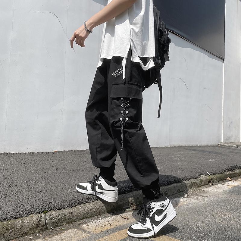 Quần Ống Rộng Nhiều Túi Phong Cách Hip Hop Năng Động Cho Nam | BigBuy360 - bigbuy360.vn