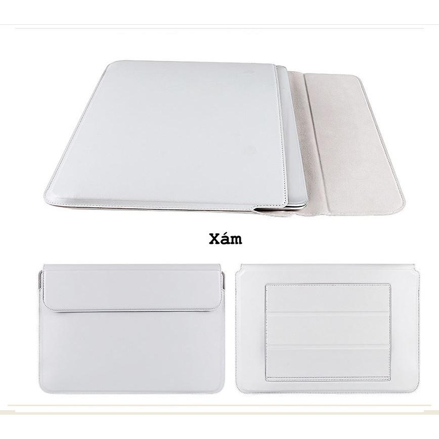 BAO DA 3 CHỨC NĂNG DÀNH CHO MACBOOK-LAPTOP 13-13.3 INCH