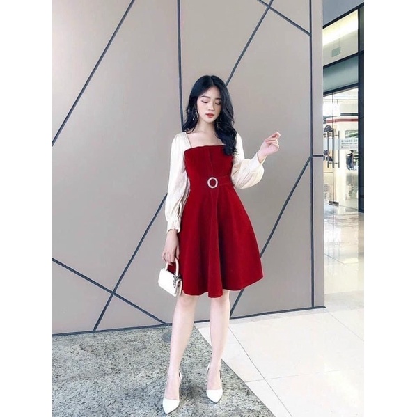 VÁY NHUNG + VÁY XỐP