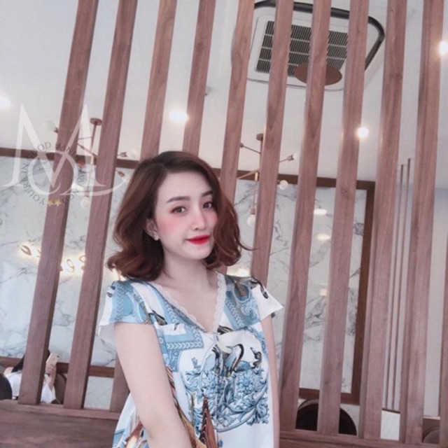 Bộ mặc nhà lụa cánh tiên