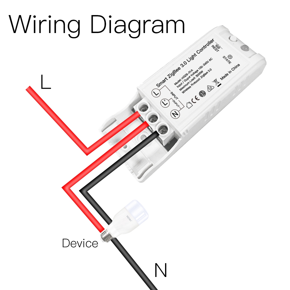 AC100-240V Smart ZigBee 3.0 Light Controller DIY Smart Home Modified Switch Work With Echo Plus Alexa SmartThings | BigBuy360 - bigbuy360.vn