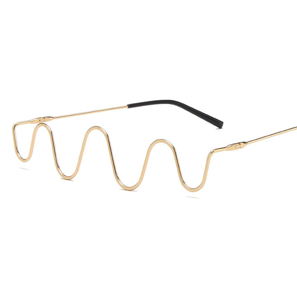 Kính Mát Gọng Nửa Gọng Kim Loại retro Thời Trang unisex