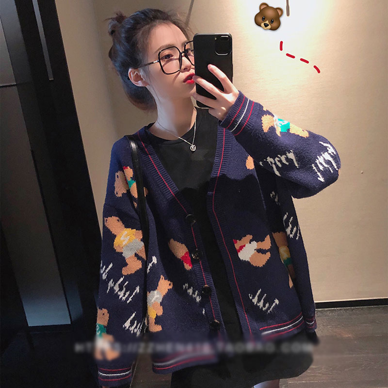 Áo Khoác Cardigan Dệt Kim Cổ V Thời Trang Cho Nữ | BigBuy360 - bigbuy360.vn