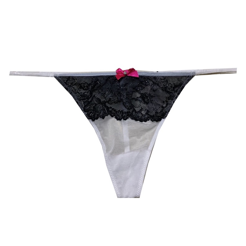SET Váy Ngủ LA SENZA Cup Nâng Ngực Phối Ren Quyến Rũ Hàng Xuất Xịn Ren Đen Trắng Kèm 2 Quần Size L