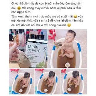 Lá Tắm Mẹ Và Bé Samnatural