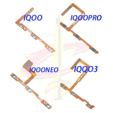 Mạch Nút Âm Lượng Cho Điện Thoại Vivo iqoo 3 5 7 Pro Neo Z1 Z3 U1 U3 X