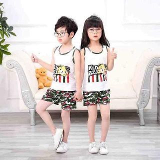 Set 5 bộ quần áo 100% cotton cho bé