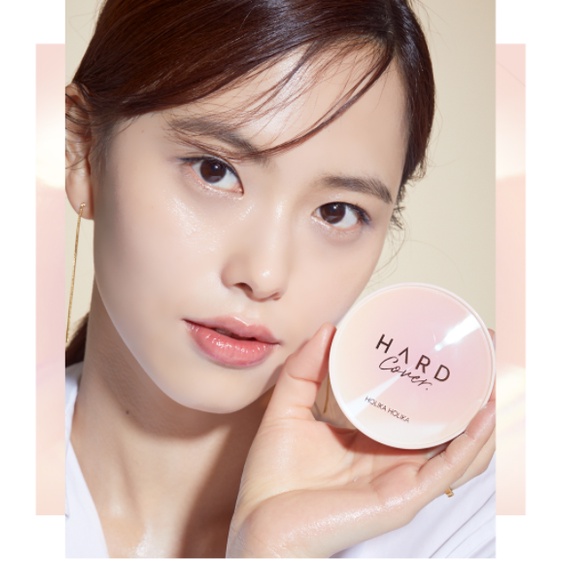 Phấn Nước Holika Holika Hard Cover Glow Cushion EX 14g (SPF50+)