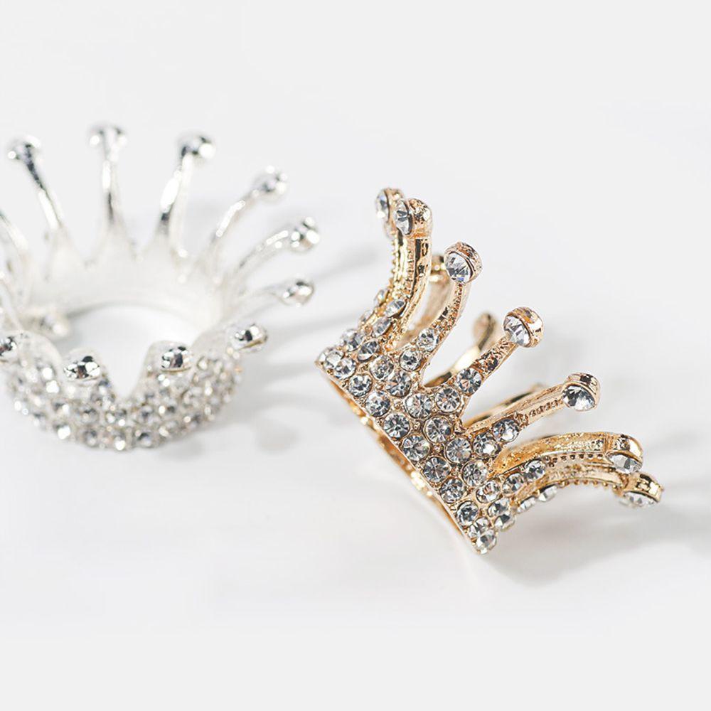 QQMALL Hộp Đựng Bút 2 Màu Sắc Bền Bỉ Hình Vương Miện